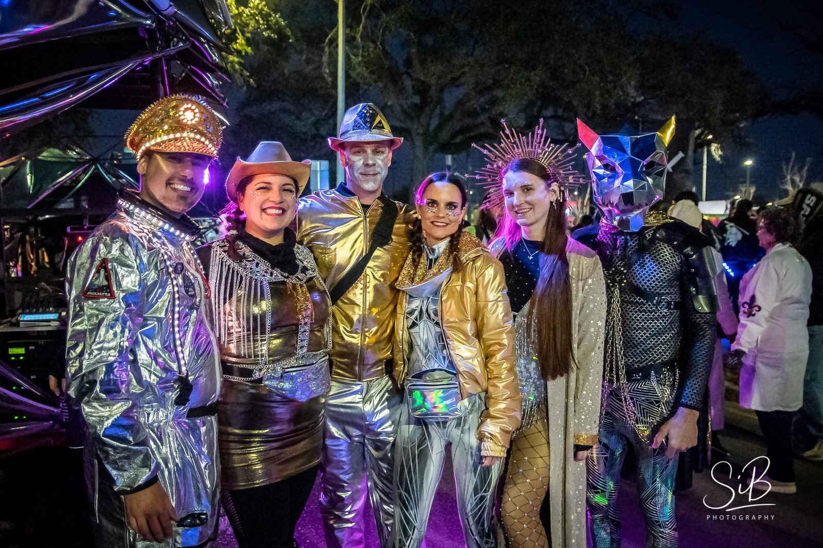 Krewe of Chewbacchus, costumed group portrait