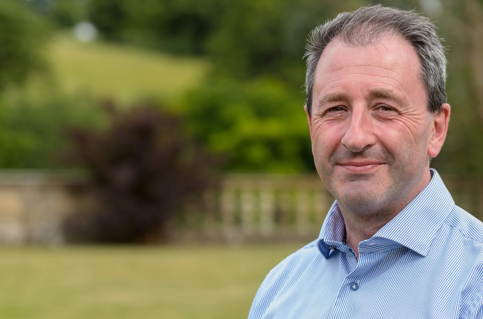 On-site executive headshot example, company director